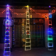 LED Christmas Ladder Waterproof Outdoor Christmas Decoration Light